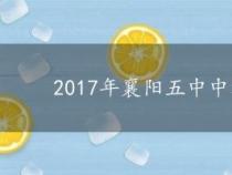 2017年襄阳五中中考录取分数线：550分