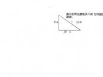 已知直角边长度计算斜边长度的方法