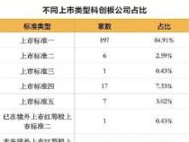 科创板上市条件：满足市值、净利润、营业收入等多项指标