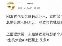 花呗还不上后果严重：罚息累积、信用受损、功能受限和可能被起诉