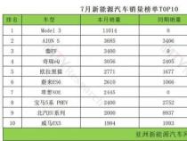 2022年3月SUV销量排行榜出炉，新能源车型成最大赢家