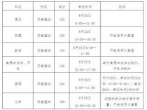 2021年中考时间：6月24日至26日，各地考试时间不同，考生需关注当地考试政策