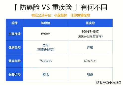 医疗保险全解析：小额、百万与防癌保险的差异与选择