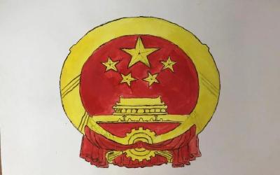 轻松绘制党徽图片：简笔画教程与展示