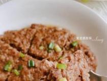 家常蒸肉饼：简单美味，营养满分