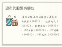 股票退市：从入门到精通 - 了解股票退市的概念、分类与条件