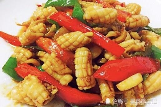 辣炒鱿鱼：简单家常，美味不简单