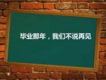 不说再见：青春毕业歌中的深情告别