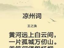 盛唐风采：探索王之涣的朝代传奇