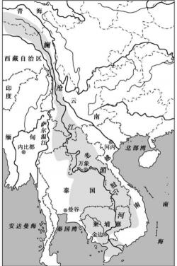 湄公河在中国：上游的澜沧江