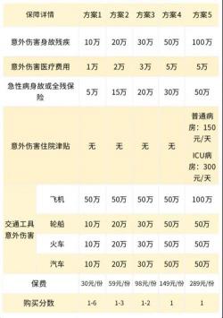 意外险品种：从意外伤害保险到意外住院津贴的全面解析