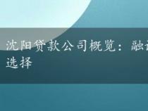 沈阳贷款公司概览：融诚科技与聚元投资，您的贷款选择