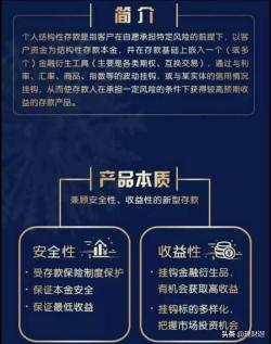 结构性存款：结合存款与其他金融产品的理财新选择