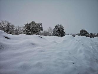 2018年第一场雪：冬日浪漫与家的温暖交织