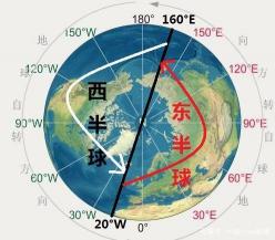 东西半球分界线：探索经度与地球的地理分布