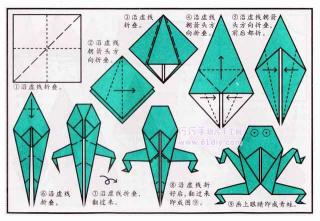 简单折纸教程：轻松折出可爱的小青蛙