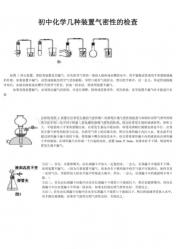 液差法：检查气密性的有效手段